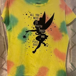 Tinkerbell t-shirt, juniors xl